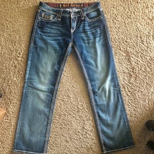 Pair of rock revival jeans like new